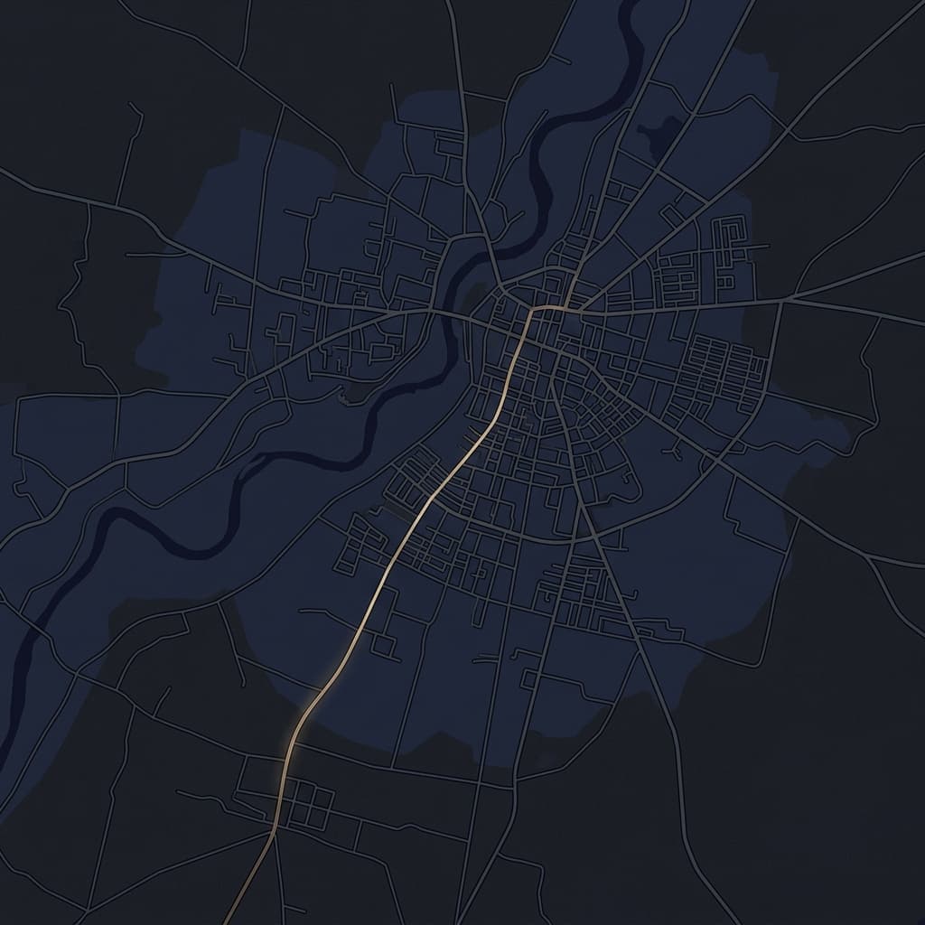 Khurai, Madhya Pradesh map
